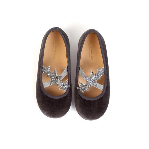 非质量问题不退换哦~西班牙Little Winkaa小温卡新款女童一脚蹬星星柔软公主鞋舞蹈鞋 商品图1