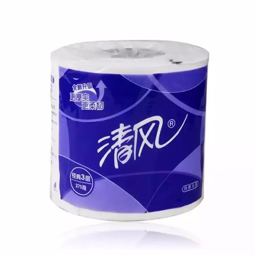 清风有芯卷筒纸3层平纹卷筒纸B22AA5 10卷/提 商品图2
