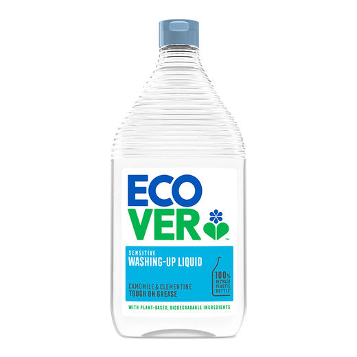 Ecover比利时原装进口天然植物配方环保洗洁精，加倍浓缩，1瓶抵19瓶，安全到可以喝的洗洁精 商品图5