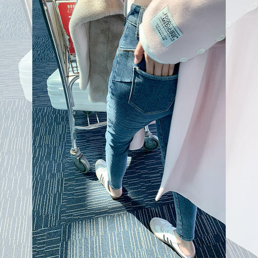 【179元任选2件】最后一波现货！加绒紧身牛仔裤 商品图4