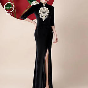 芭芭拉新款优雅改良旗袍