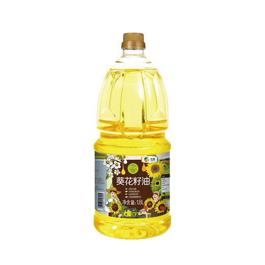 中粮初萃压榨葵花籽油1.8L 商品图0