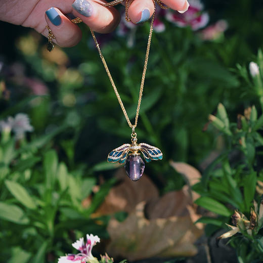 珐琅蜜蜂香瓶【定制】 商品图3