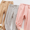秋冬新款男女童裤子加绒裤保暖中大童加厚秋冬裤子条纹保暖裤 商品缩略图7