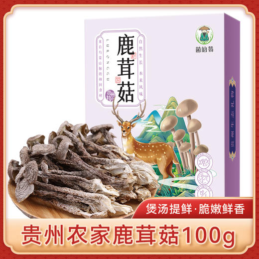 鹿茸菇100g 商品图0