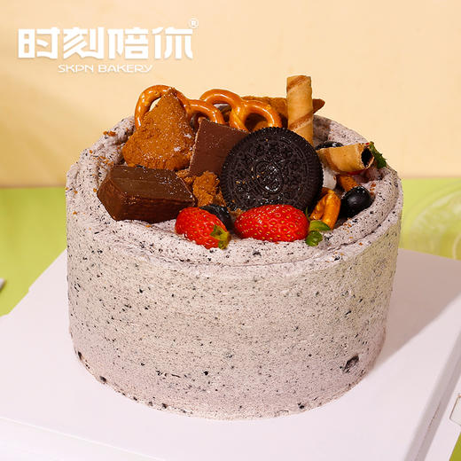 海盐脆脆·鲜果夹心戚风蛋糕 | 时刻陪你 商品图0