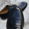 限时特价——意大利原产手工制作高品质超舒适男士三接头经典正装鞋-柔软透气欧洲优质小牛皮U0620001/244 商品缩略图7