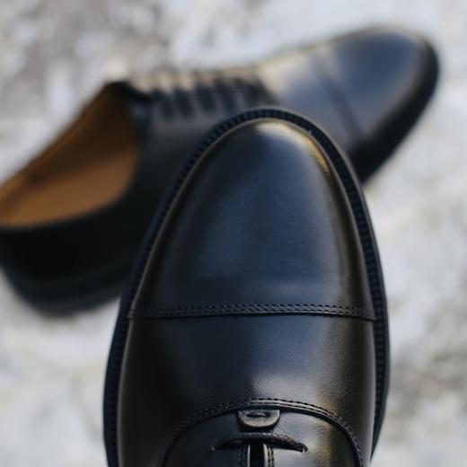 限时特价——意大利原产手工制作高品质超舒适男士三接头经典正装鞋-柔软透气欧洲优质小牛皮U0620001/244 商品图7