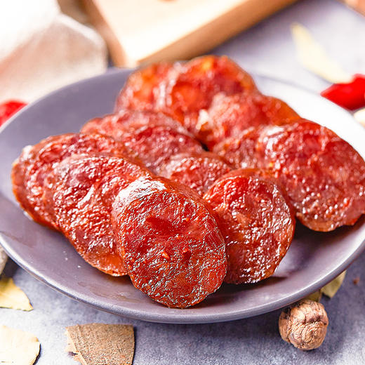 【宜昌助农馆】腊味 心意家肴礼盒 腊肠+腊肉+腊五花 500g/袋 商品图1