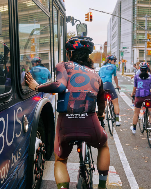 W无限(男)车裤-酒紅棕Bibs 商品图6