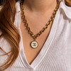 订购6周到｜Gigi Paris-Chanel-白色 中古纽扣 粗链 项链［法国设计师］ 商品缩略图0