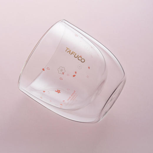 泰福高（TAFUCO）双层防烫玻璃杯  通可爱创意水杯  450ml 商品图2