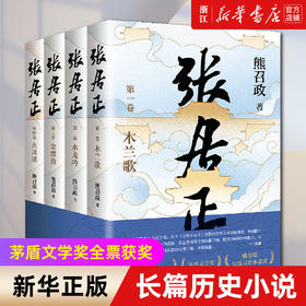 张居正(共4册) 茅盾文学奖全票获奖 姚雪垠长篇历史小说奖 正版