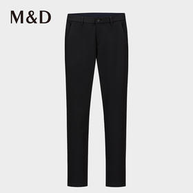 M&D/名盾秋冬新品商务男士纯色职业直筒裤休闲修身锥形长裤男