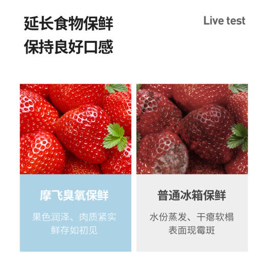 摩飞电器（Morphyrichards） 冰箱除味器消毒器冰箱除味剂除臭杀菌空气冰箱净化器除味盒去味 MR2060 小米白色 商品图5