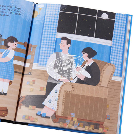 【中商原版】Little People Big Dreams Queen Elizabeth 英女王伊莉莎白二世 英文原版 精品绘本 历史人物故事 4-6岁 商品图4