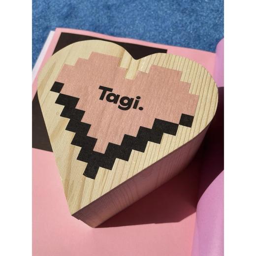 爱心木盒(怦然心动石头支架礼盒) 商品图0