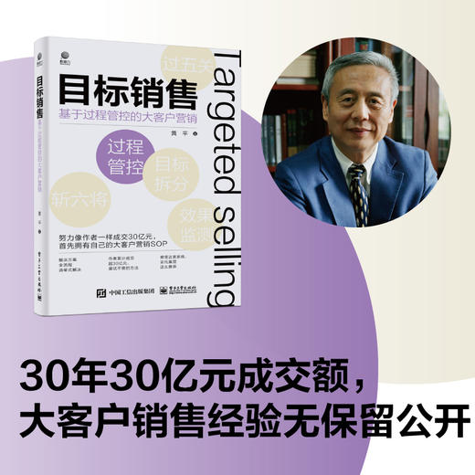 官方正版 目标销售 基于过程管控的大客户营销 帮助销售人员解决销售 基于客户的认知 设置目标规划和执行路径 越过关键节点取胜 商品图4