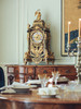 国内现货独角鹿西洋古董拿破仑三世古典人物铜鎏金布勒镶嵌座钟 商品缩略图2