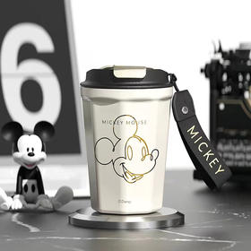 GERM格沵迪士尼保温杯米奇菱形咖啡杯新款杯子男女生高颜值随行水杯