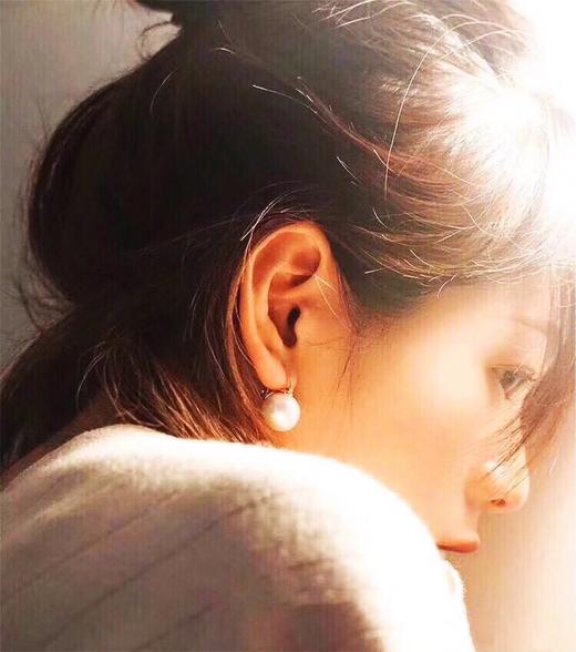 KS经典款单珍珠耳环 商品图4