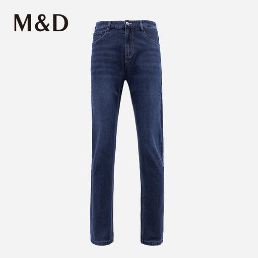 【菁英同款】名盾牛仔裤男秋冬保暖弹力棉质百搭潮流男裤36V96 商品图0