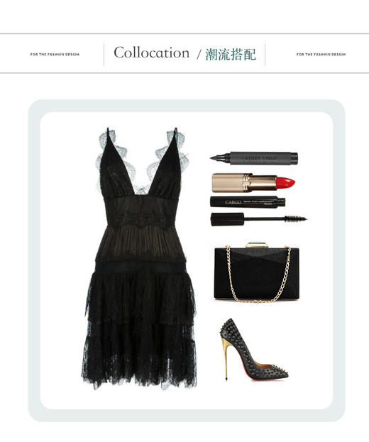 芭芭拉欧美晚宴方形手袋 商品图4