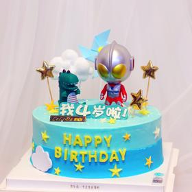 【优品系列】---【咸蛋超人】打【怪兽】奥特曼蛋糕