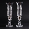 独角鹿西洋古董摆件法国巴卡拉storm lanterns款水晶烛台一对 商品缩略图0