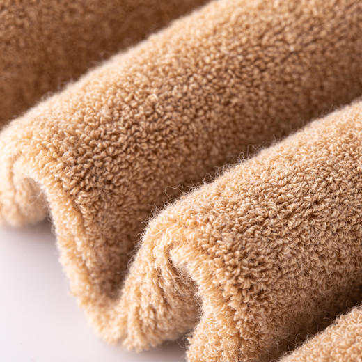 无跟全毛圈袜 | 本白色/棕色 男女均码 居家外出秋冬暖和彩棉袜子 小亘【贴身衣物一经售出非质量问题不退不换】 商品图3