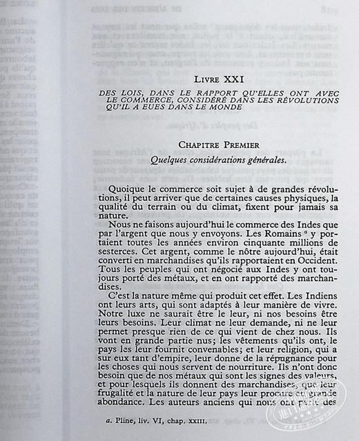 【中商原版】孟德斯鸠 论法的精神下 法文原版政治理论书 De l esprit des lois Montesquieu 商品图6