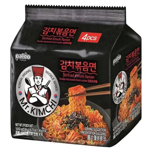 【4连包】PALDO 泡菜先生拌炒面134g*4  商品图0