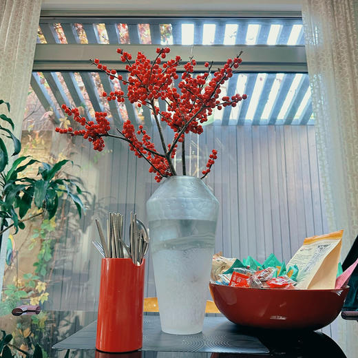 菜头商城 聊寄一枝春，云南懒人插花之〔冬青〕A级 一束3-5枝装 商品图2