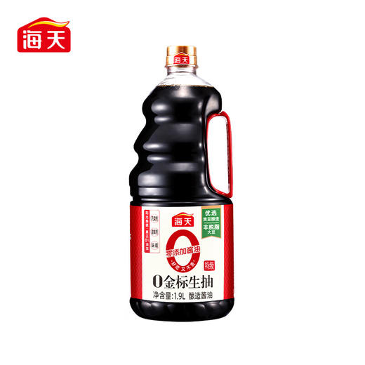 海天零添加金标生抽特级酱油1.9升 商品图7