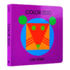 华研原版 五彩动物园 纸板书 英文原版绘本 Color Zoo Board Book 英文版 进口英语书籍 商品缩略图0