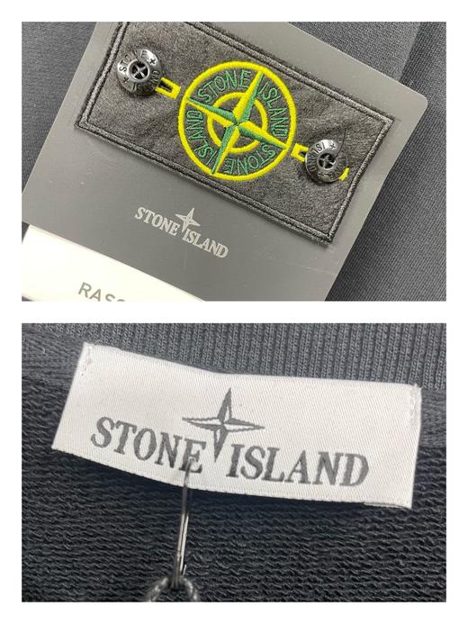石头岛 Stone Island Stone Island 21fw基础款圆领长袖徽章卫衣 商品图7