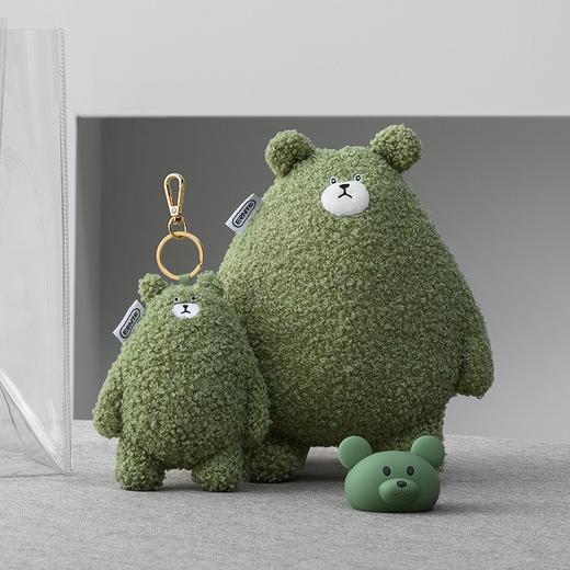 ERNTE昂特高级感绿色小熊钥匙扣玩具熊毛绒玩具挂件送女友礼物 商品图1