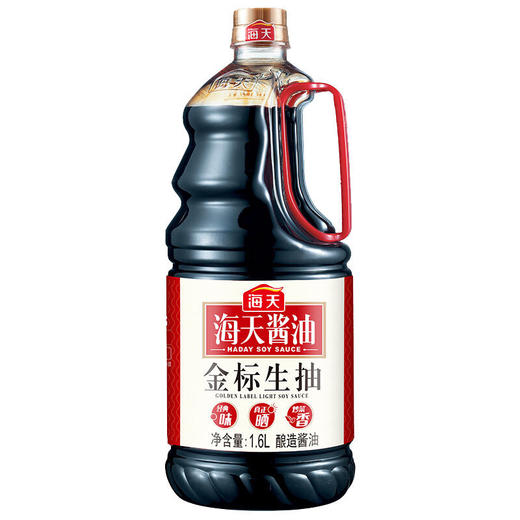 海天金标生抽酱油1.6L 商品图6