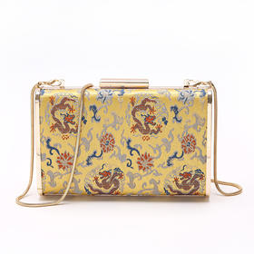 芭芭拉刺绣晚宴方形手袋