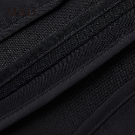 M&D/名盾秋冬新品商务男士纯色职业直筒裤休闲修身锥形长裤男 商品图3