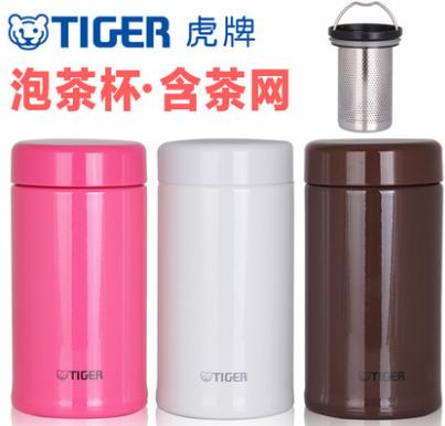 虎牌（TIGER） 不锈钢保温杯    茶滤网杯 360ml  MCA-T36C 商品图1