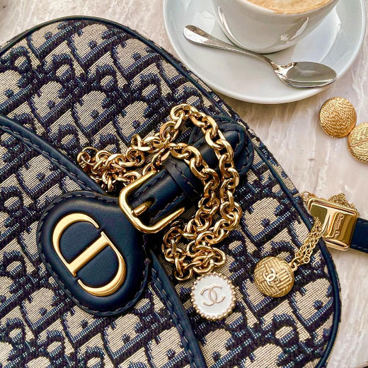 订购6周到｜Gigi Paris-Chanel-白色 中古纽扣 粗链 项链［法国设计师］ 商品图5