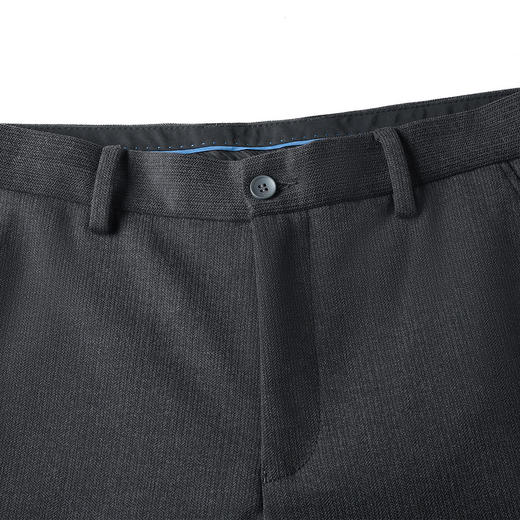 【热卖款】罗蒙秋冬新品厚款休闲裤男士商务休闲基础百搭直筒长裤子男 商品图5