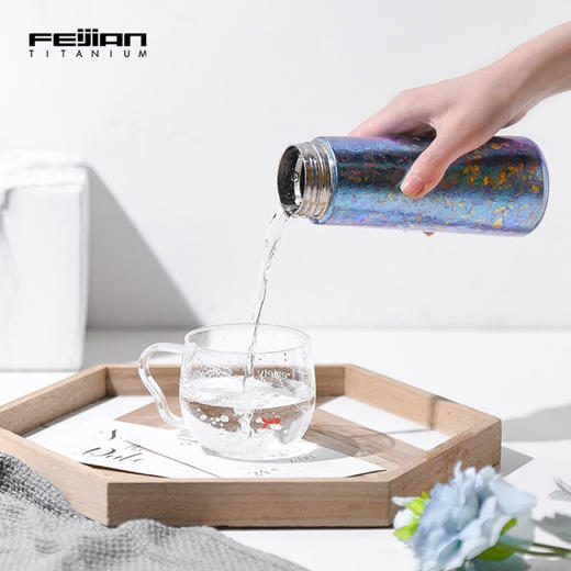 飞剑（FEIJIAN） 云动系列真空保温钛杯  TD-028-01A   280ml 商品图5