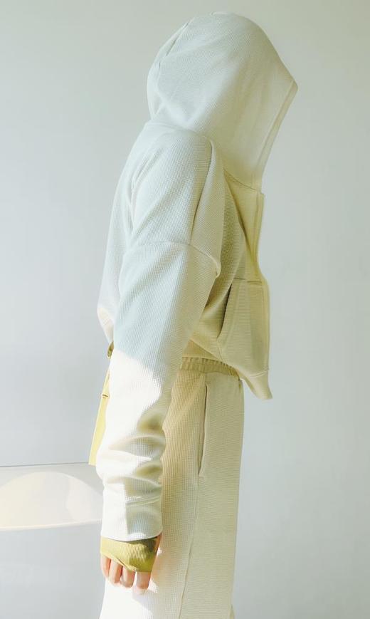 AddOne+1休闲运动米白色帽衫 商品图4