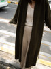 Puree｜#1983 Longline cardigan 羊绒睡袍式系带长开衫 [ 白 / 绿 / 深灰 / 棕 ] 商品缩略图5