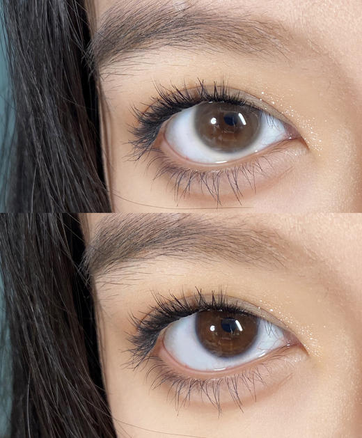 Kira Secert 透明杏子 年抛 2片14.2mm 着色13.4mm 基弧8.6 含水38% 韩国进口 商品图1