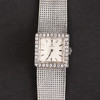 独角鹿西洋古董瑞士钟表世家品牌18K白金镶嵌钻石古董女士腕表 商品缩略图0