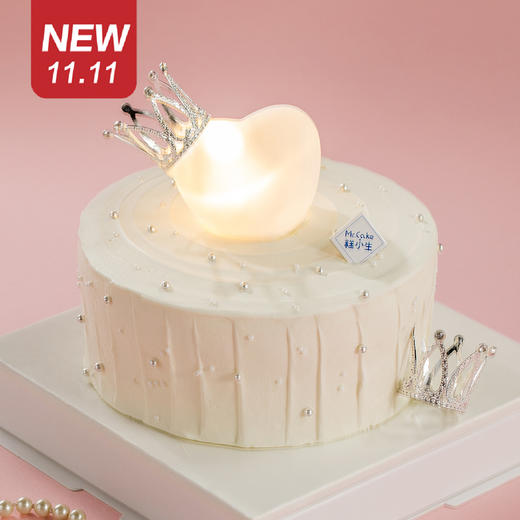 仅此一天秒杀新品【怦然心动】新鲜芒果果肉鲜奶蛋糕，始于心动，终于白首，遇上方知情深；遇见你，我怦然心动（福州） 商品图0