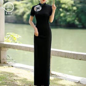 芭芭拉改良修身款中国风旗袍